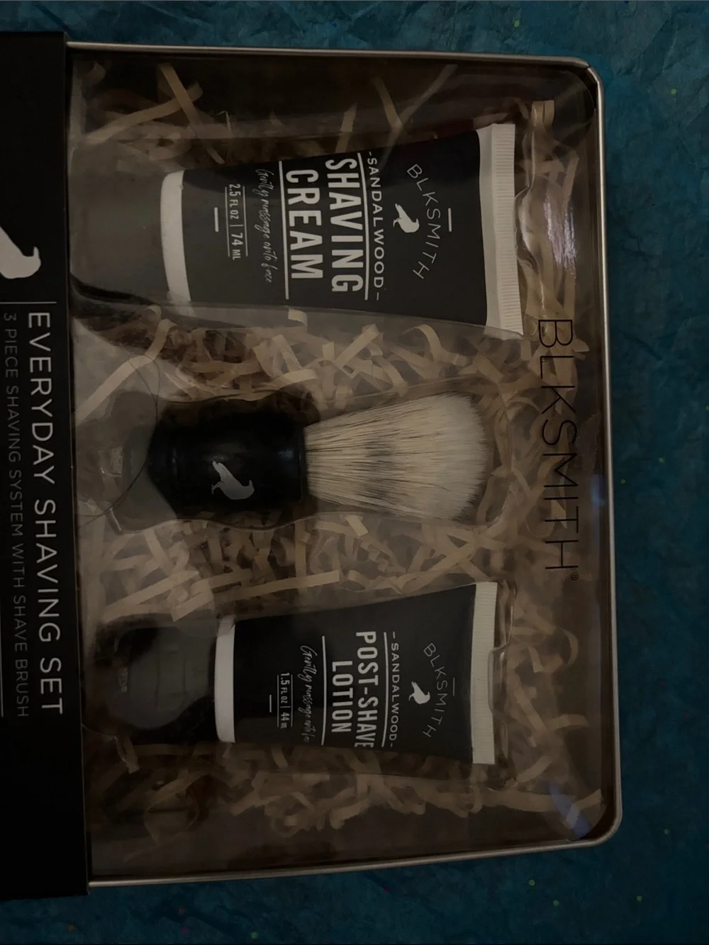 SMITH Everyday Shaving Set - Black (Sandalwood)